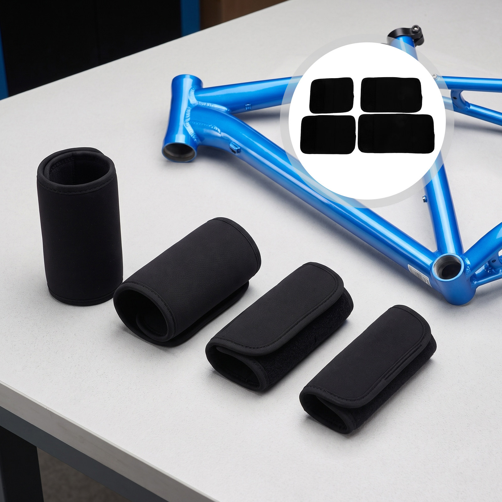 Chainstay Protector Wrap - 1 zestaw osłon ochronnych na ramę
