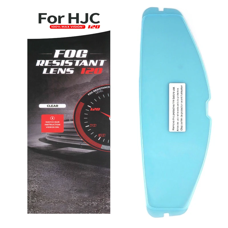Fork Oil Seal - Folia przeciwmgielna do kasku motocyklowego HJC