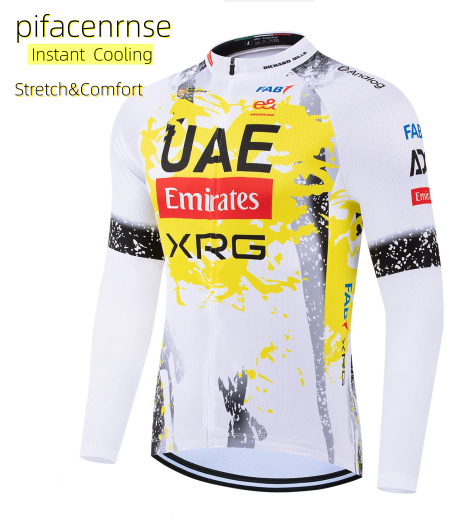 Mountain Biking Uae - Koszulki rowerowe UAE Pro Cycling męskie