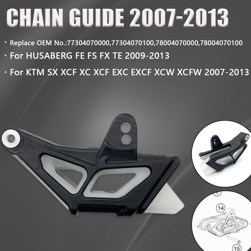 Chain Guide Iscg - Osłona prowadnicy łańcucha motocyklowego 2007-2013 do