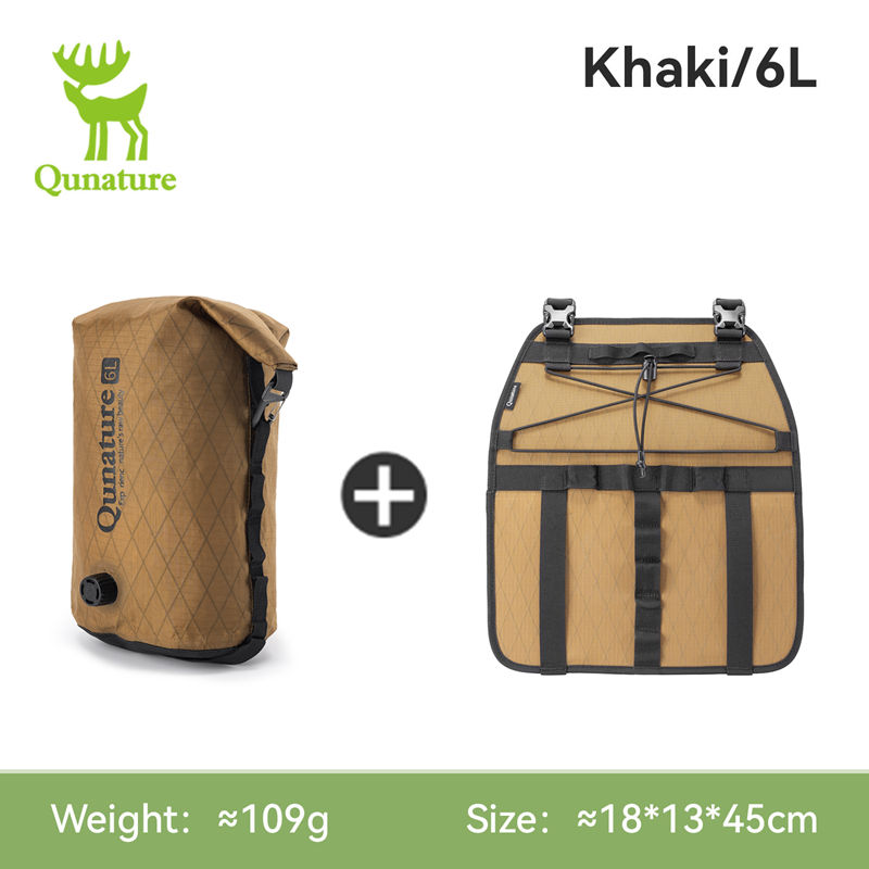 Mountain Biking Bag - Qunature 6/12L Bikepacking: Lekki podwieszany worek