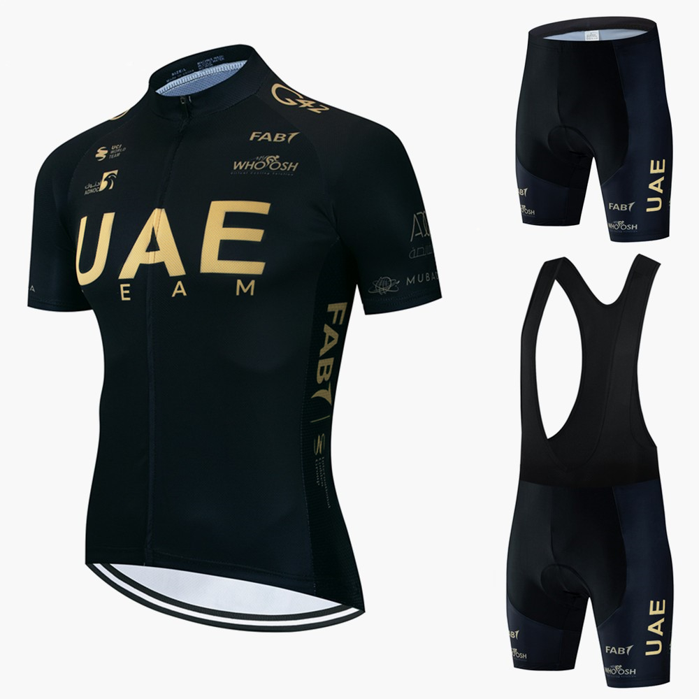 Mountain Biking Uae - UAE Zestaw koszulek kolarskich Kombinezon kolarski