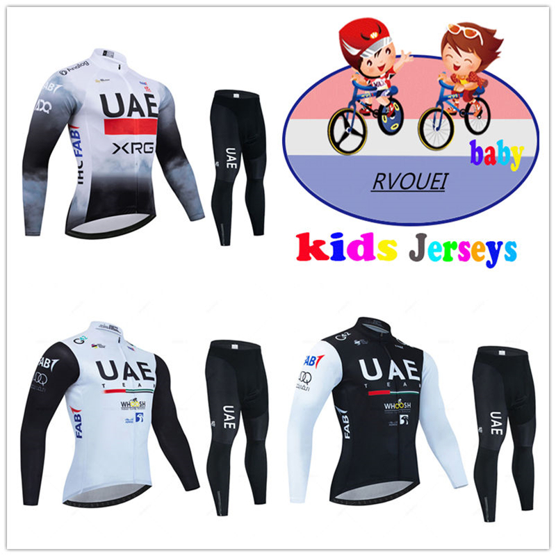 Mountain Biking Uae - Zestaw kolarski dla dzieci UAE Team,