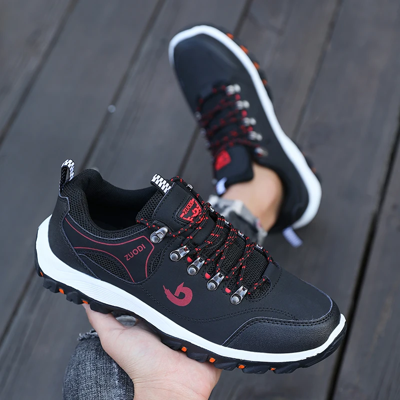 Buty trekkingowe męskie czarne – Men'S Mountain Biking Shoes recenzja i cena