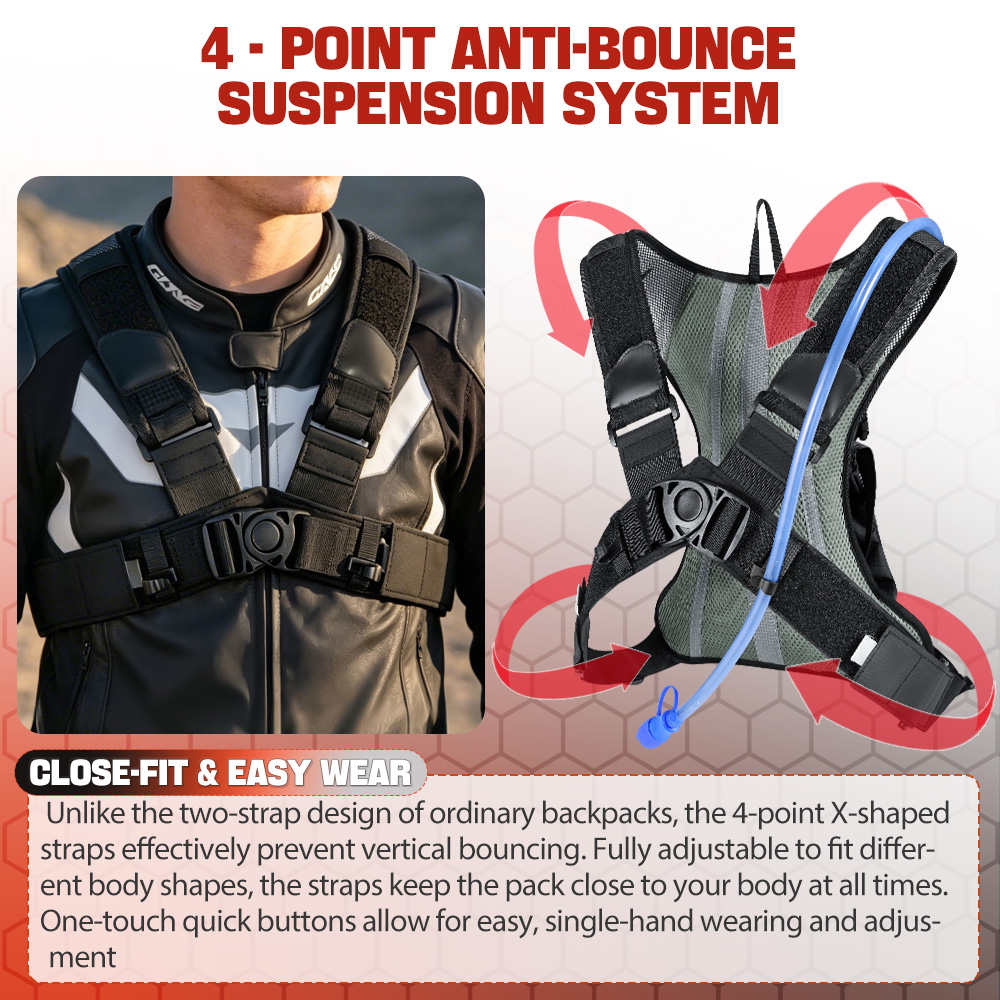 Plecak Hydracyjny NEWBOLER 8L  – Mountain Biking Hydration Pack recenzja i cena