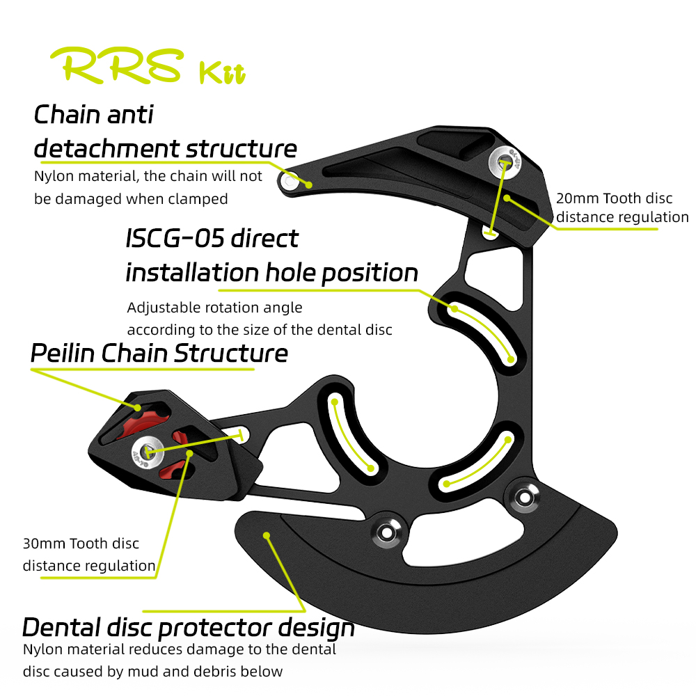 RRSIT Prowadnica łańcucha rowe – Chain Guide Iscg recenzja i cena
