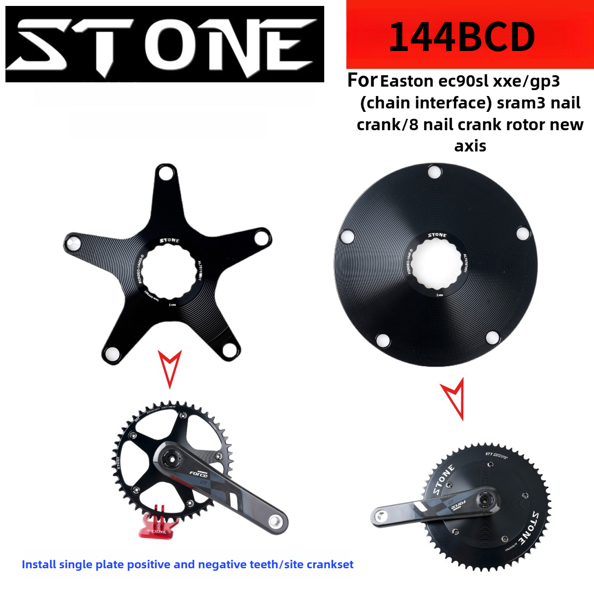 Adapter kamiennej tarczy łańcu – Mountain Biking Track recenzja i cena