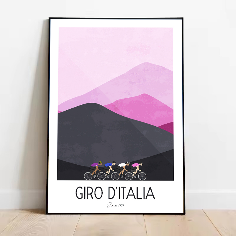 1 szt. bezramowy plakat z fran – Picture Of Mountain Biking recenzja i cena
