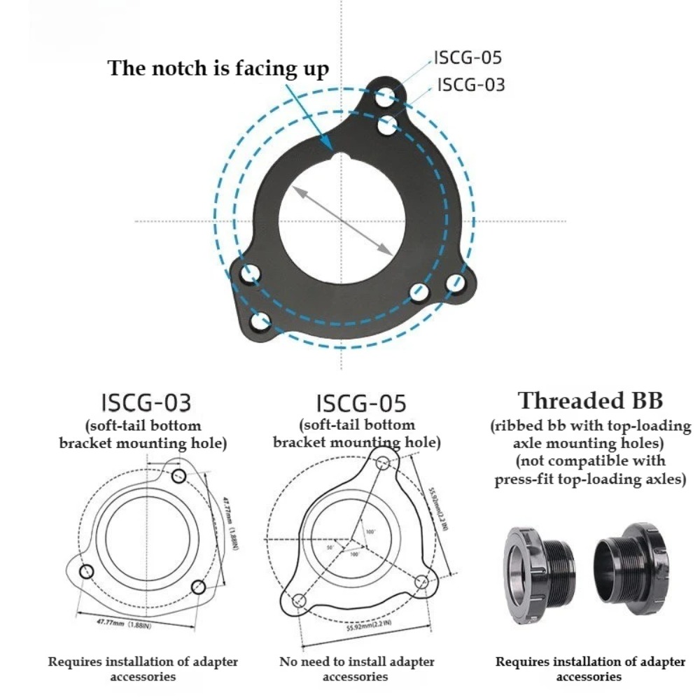 Prowadnica łańcucha rowerowego – Chain Guide Iscg recenzja i cena