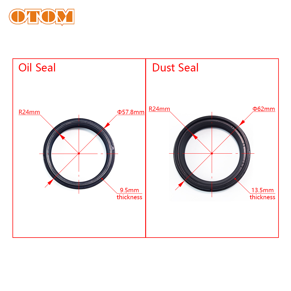 OTOM motocykl 48mm amortyzator – Fork Oil Seal recenzja i cena