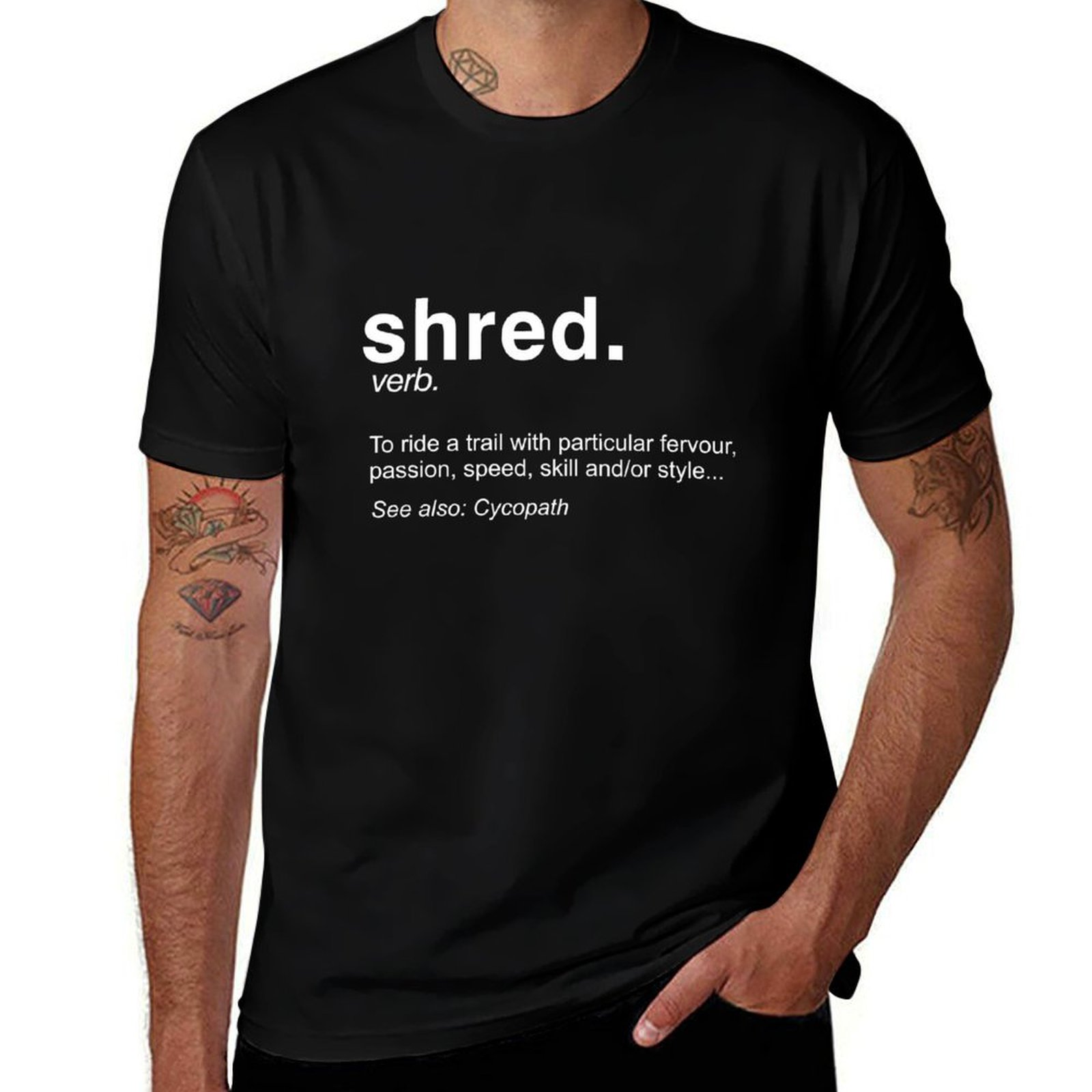 Shred It – definicja – koszulk – Mountain Biking Definition recenzja i cena