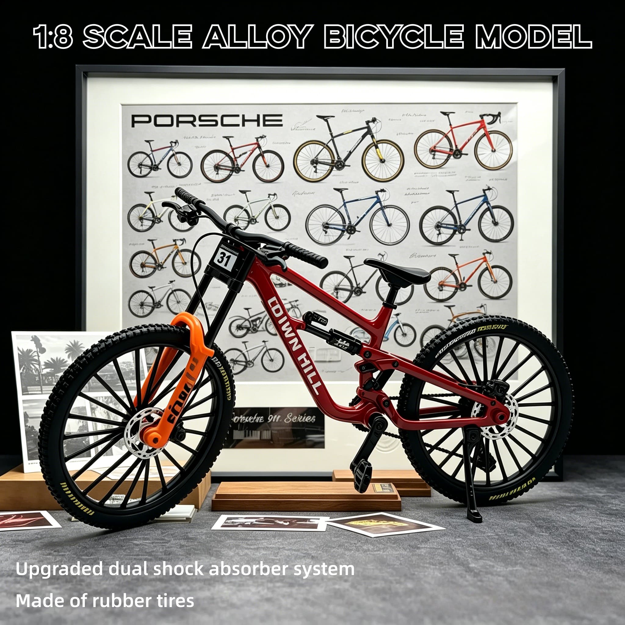 Model roweru górskiego zjazdow – Mountain Biking Track recenzja i cena