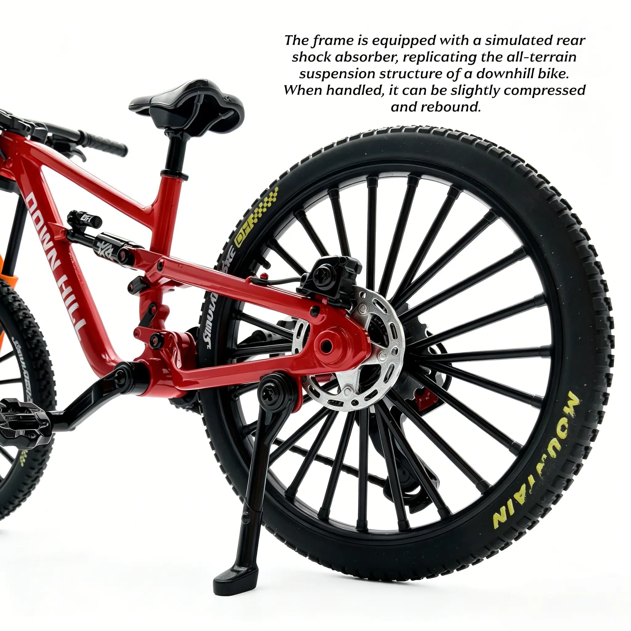Model roweru górskiego zjazdow – Mountain Biking Track recenzja i cena