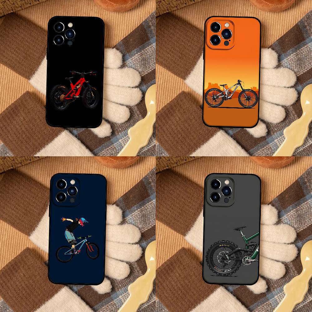 Etui na telefon rowerowy MTB,  – Mountain Biking Cartoon recenzja i cena