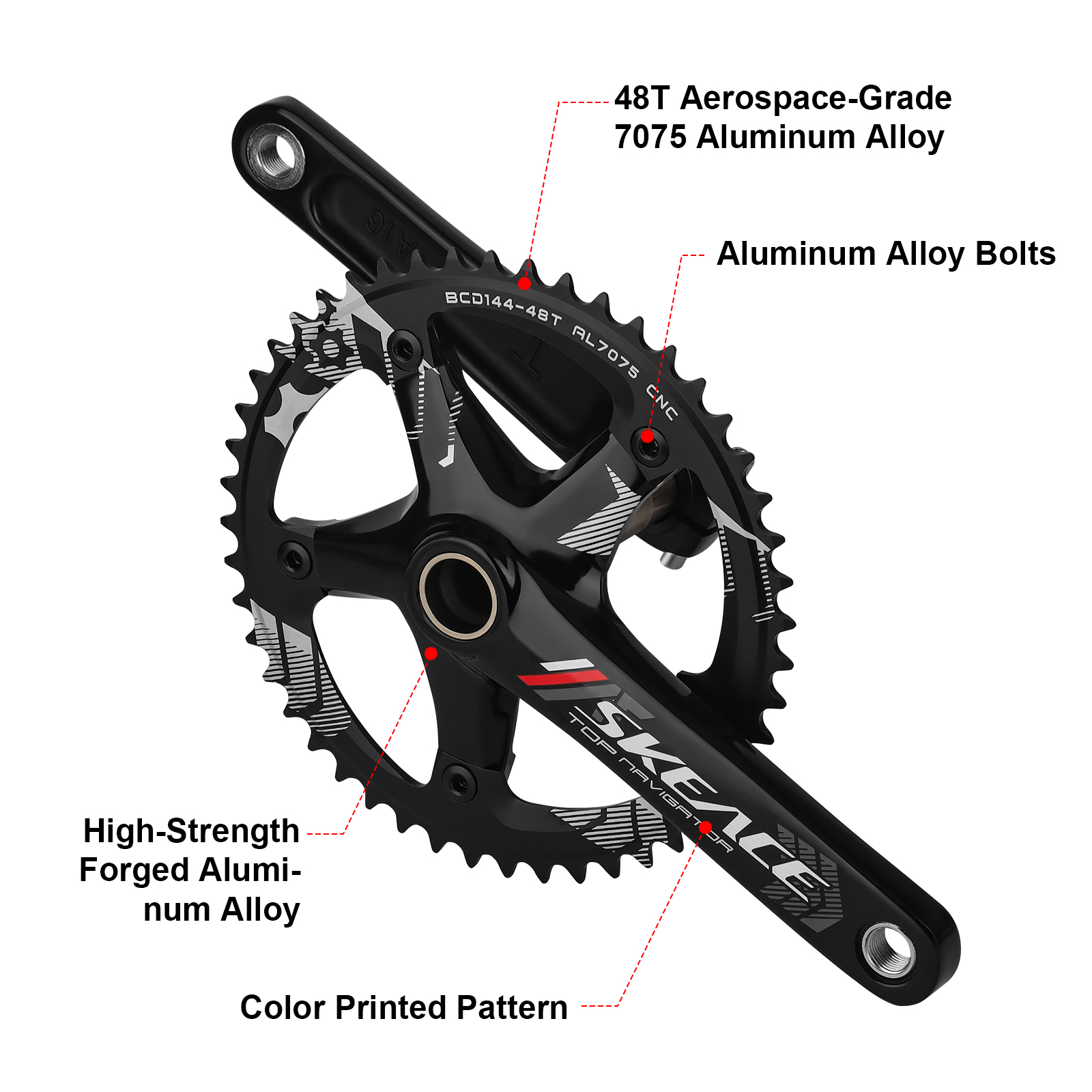 Mechanizm korbowy SKEACE do ro – Mountain Biking Track recenzja i cena