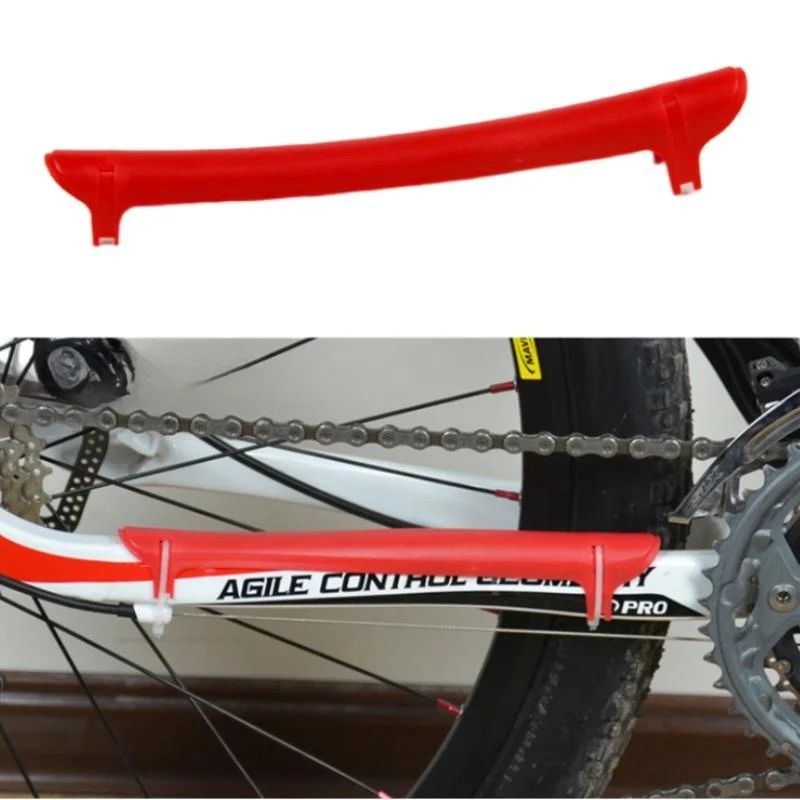 1 szt. Kolorowa plastikowy row – Chainstay Protector Wrap recenzja i cena