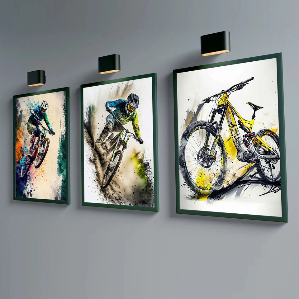 Rower górski Sport Wall Art Di – Picture Of Mountain Biking recenzja i cena